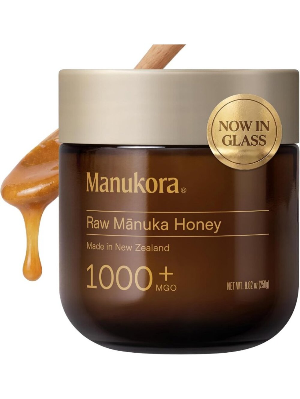 Raw Manuka Honey MGO 1000+ | Non-GMO, Immune & Digestive Support | 250g